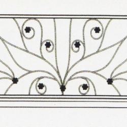 Wrought Iron Railing (Normal) 012