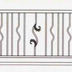 Wrought Iron Railing (Normal) 013