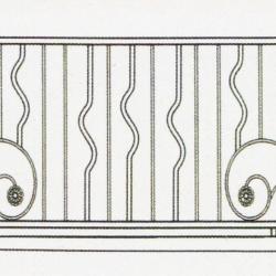 Wrought Iron Railing (Normal) 014