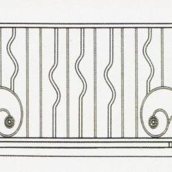 Wrought Iron Railing (Normal) 014