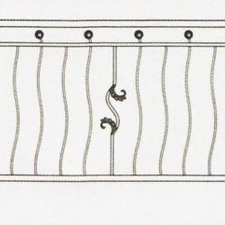 Wrought Iron Railing (Normal) 005