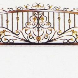 Wrought Iron Railing (Normal) 007