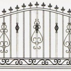 Wrought Iron Railing (Normal) 008