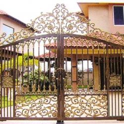 Wrought Iron Main Gate 077