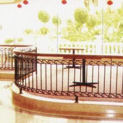 Wrought Iron Balcony Railing (Curve) 035