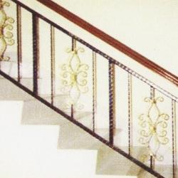 Wrought Iron Balcony Railing (Curve) 039