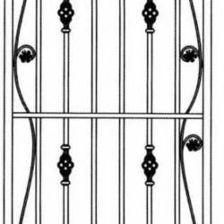 Wrought Iron (Window) 005