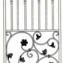 Wrought Iron (Window) 007