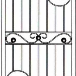 Wrought Iron (Window) 013