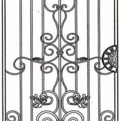 Wrought Iron (Window) 017