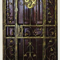 Wrought Iron (Door) 028