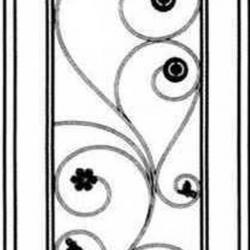 Wrought Iron (Window) 036