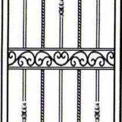 Wrought Iron (Window) 037