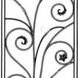 Wrought Iron (Window) 040