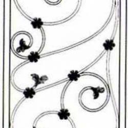 Wrought Iron (Window) 045