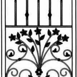 Wrought Iron (Window) 049