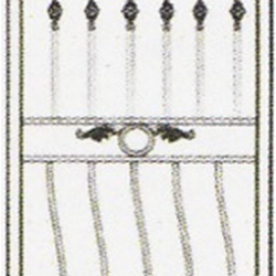 Wrought Iron (Door) 053